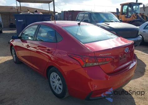 2019 Hyundai Accent Se z USA, uszkodzony, nr VIN 3KPC24A38KE068970